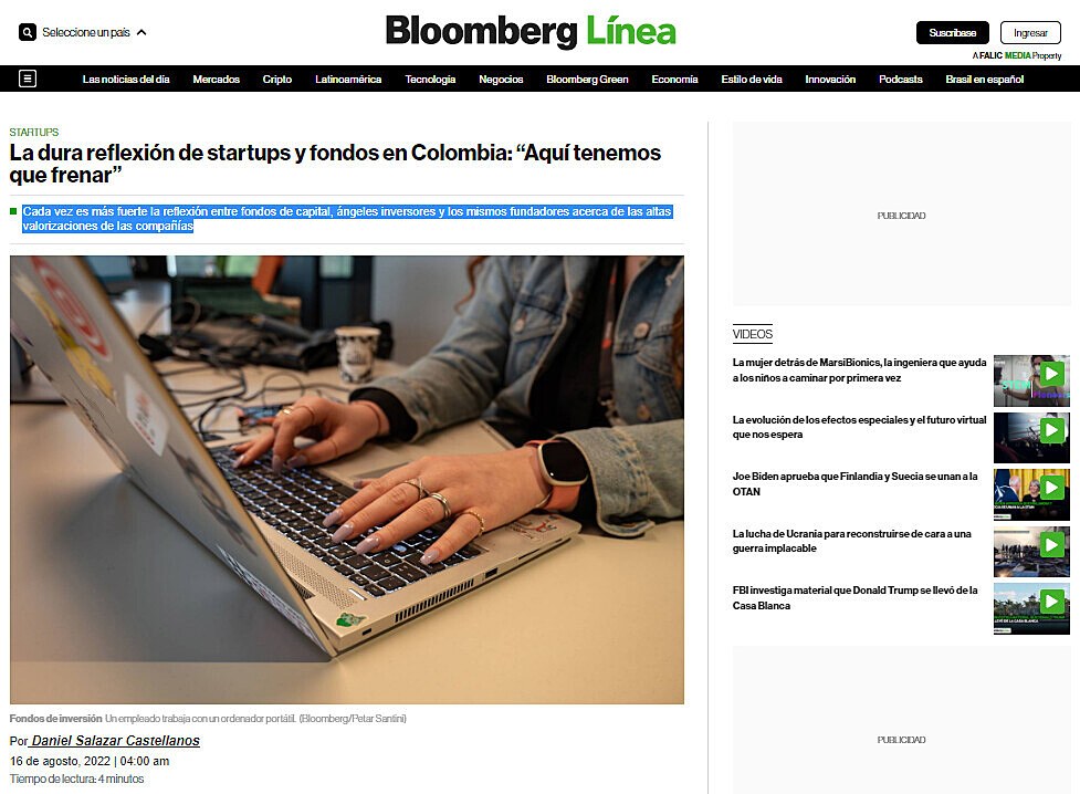 La dura reflexin de startups y fondos en Colombia: Aqu tenemos que frenar